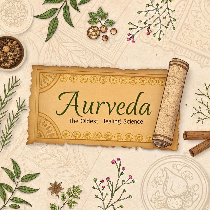Atmospheric Ayurvedic setting